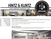 Tablet Screenshot of hintzundkuntz.de